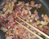 簡単おつまみ♪親鳥の塩こしょう炒め作り方3写真