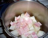 圧力鍋で洋風大根の煮物作り方2写真