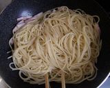 とろろでトロトロ~☆クリームパスタ作り方4写真