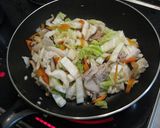 簡単！大さじ１でおいしい白菜の中華炒め❤作り方4写真