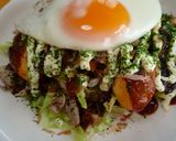 ♪お餅&キャベツでお好み焼き風♪作り方7写真