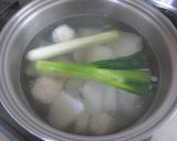 あったまる～★肉団子と大根の薬膳風ス～プ作り方5写真