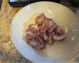 安くて絶品！鶏ハツのコリコリ汁なしアドボ作り方1写真