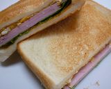 食パンdeホットサンド(^^♪作り方4写真