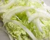 白菜とささみの生姜風味サラダ♪作り方3写真