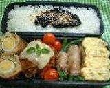 ★'03.9月の お弁当★作り方14写真