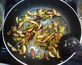 ふきのとうのぺペロンチーノパスタ作り方3写真