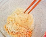 【そうめんアレンジ】温玉とキムチは鉄板作り方3写真