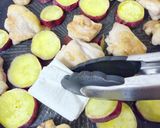 ご飯が進む!鶏肉とさつま芋のハニーマスタード焼き作り方6写真