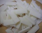 お餅のトマトグラタン作り方1写真