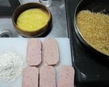 揚げない♪スパムチーズカツ作り方5写真