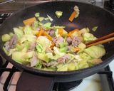 ♥じゃが芋入り焼きそば♥作り方4写真