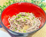 ぶっかけ肉うどん🍜😋甘辛牛肉が旨い🍖作り方7写真