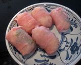 コクうま！韓国風肉巻きおにぎり☆作り方6写真