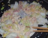 白菜のミルク煮作り方5写真