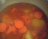 高野豆腐肉団子とたっぷり野菜のスープ作り方4写真