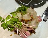 🥒Qちゃんで鯛のお刺身おつまみ🍾作り方4写真