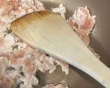 なすの肉味噌　鶏作り方4写真