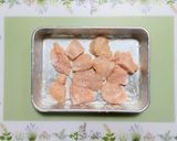 節約簡単夕飯主菜じゃがいも鶏胸中華黒酢炒め肉料理作り方6写真