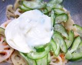 リメイク料理　きんぴらサラダ作り方4写真