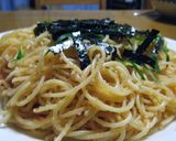 さっぱり！明日葉明太子スパゲッティ作り方5写真