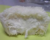 やまぶしたけを豚の生姜焼きに加える作り方1写真