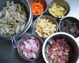 圧力鍋で☆うちの炊き込みご飯作り方2写真