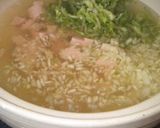 【魚ソ】米から土鍋で出汁粥(卵無し雑炊)作り方4写真