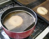 自家製酵母使用❤もっちりベーグル❤作り方10写真
