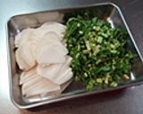 小かぶらのツナサラダ作り方1写真