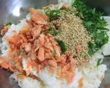 鮭の混ぜご飯作り方1写真