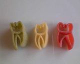 根菜スープパスタ（歯型パスタを使って）作り方1写真