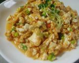 キムチと豆腐のそぼろ炒め作り方4写真