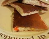 アメリカンドッグみたいな☆ホットケーキ作り方6写真