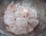 鶏ささみのからっとオーロラソース和え作り方2写真