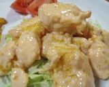 鶏ささみのからっとオーロラソース和え作り方6写真
