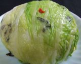 白菜漬け　めはりすし作り方4写真