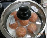 卵入りミートボール作り方4写真