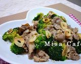 豚肉とブロッコリーのガーリック炒め作り方5写真