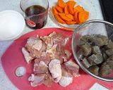 鶏肉とこんにゃくのオイスターソース炒め煮作り方1写真