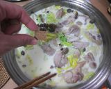 白菜とチキンの簡単クリ~ム煮作り方6写真