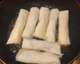 そら豆と海老の春巻き作り方6写真