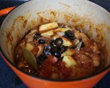 鶏肉とじゃが芋のトマト煮込み作り方4写真
