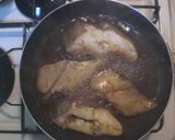 煮込みカレイ!?キュウリと大根おろし添え作り方1写真