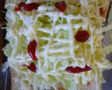 クセになる味！キャベツトースト作り方5写真