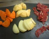 *キムチ&チーズ in 肉じゃが♪*作り方1写真