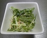 男の料理 ツナと水菜のサラダ作り方6写真