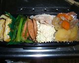 お弁当におさかなのソーセージと小松菜炒め作り方4写真
