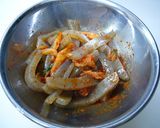 キムチこんにゃく☆香味ねぎのっけ♪作り方2写真