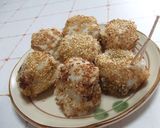 材料3品!!ごま団子作り方8写真